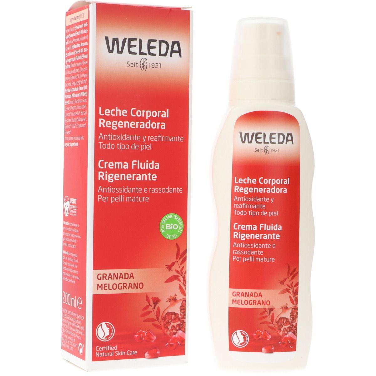 Weleda Leche corporal reafirmantecon granada – 200ml