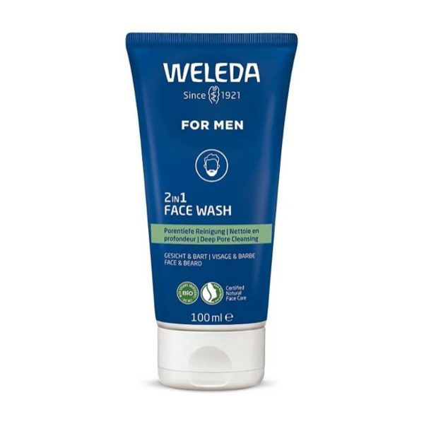Weleda Men 2enel Detergente Viso e Barba 100 ml – 1g