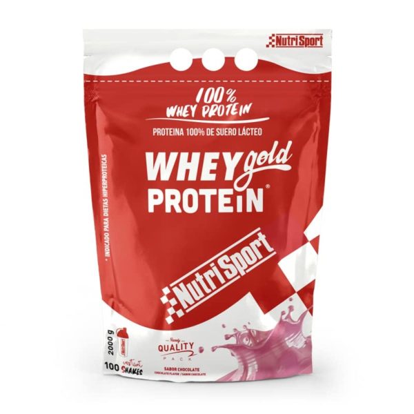 Whey Gold 2 kg Fraise – Nutri Sport