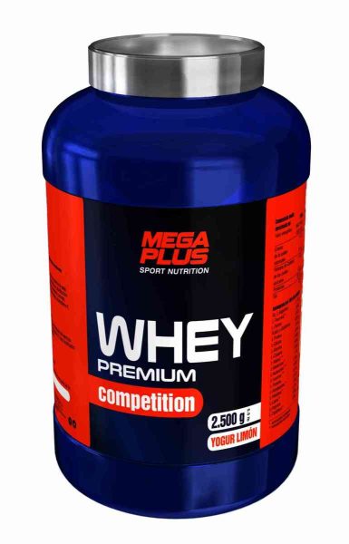 Whey Premium Compet Yaourt Citron 1 kg Mega Plus