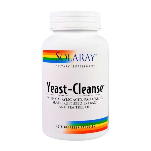 Yeast Cleanse 90 Capsules Solaray