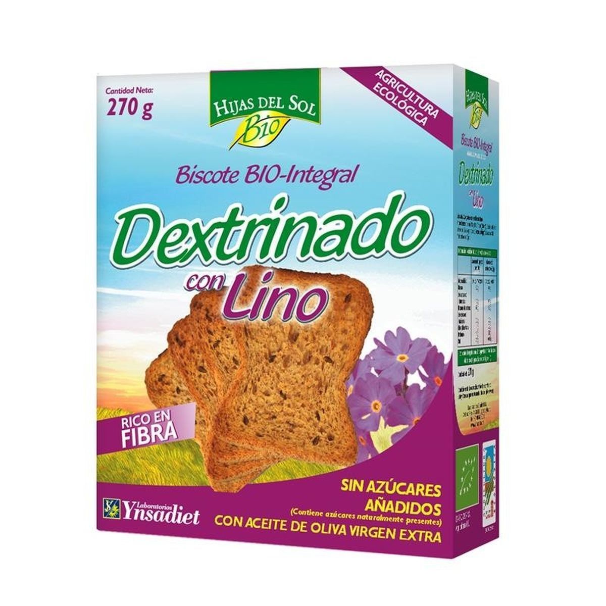 Ynsadiet Pan Dextrinado Lino ramos – 270g