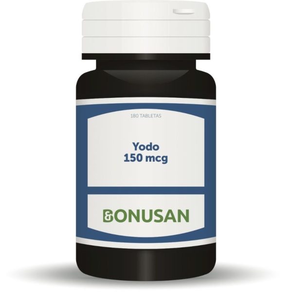 Jodium 150 mcg (uit zeewier) 180 tabletten Bonusan