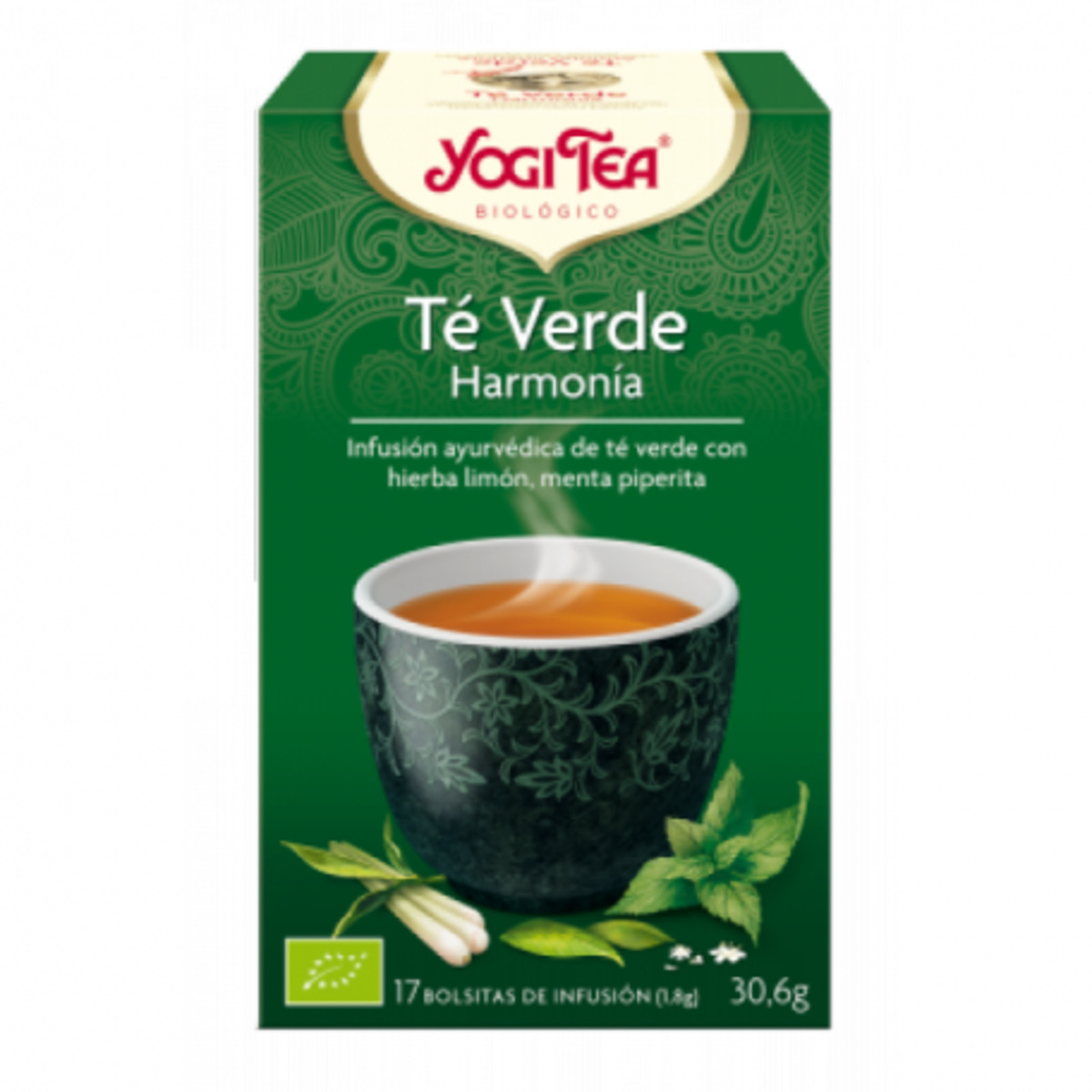 Yogi Tea Armonia Té Verde 17 Bolsitas