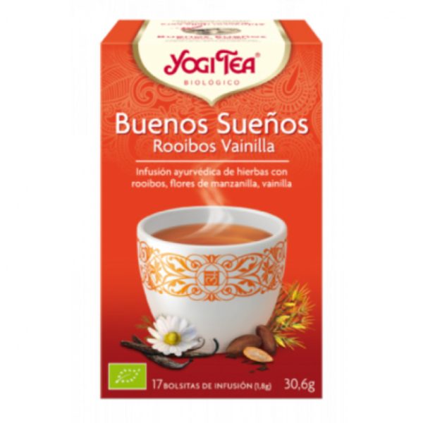 Yogi Tea Buenos Sueños Rooibos 17 Sachês 1,r – 8g