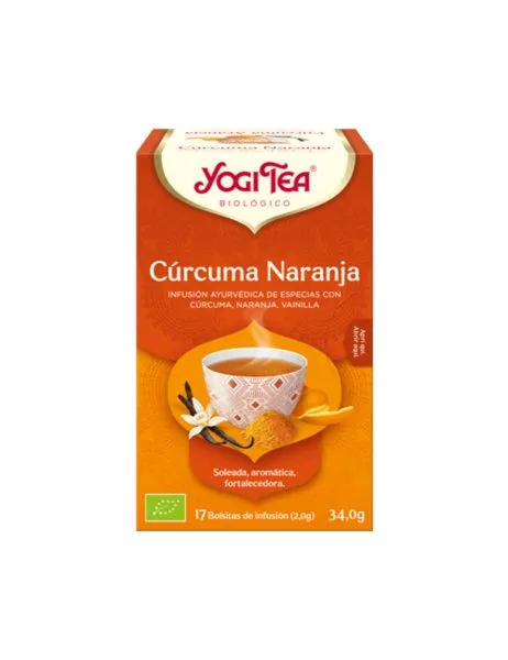 Yogi Tea Curcuma Arancia 17 Bustine