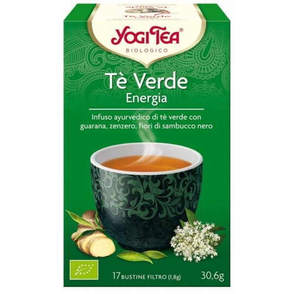 Yogi Tea Energia Tè Verde 17 Bustine Bio Yogi Tea