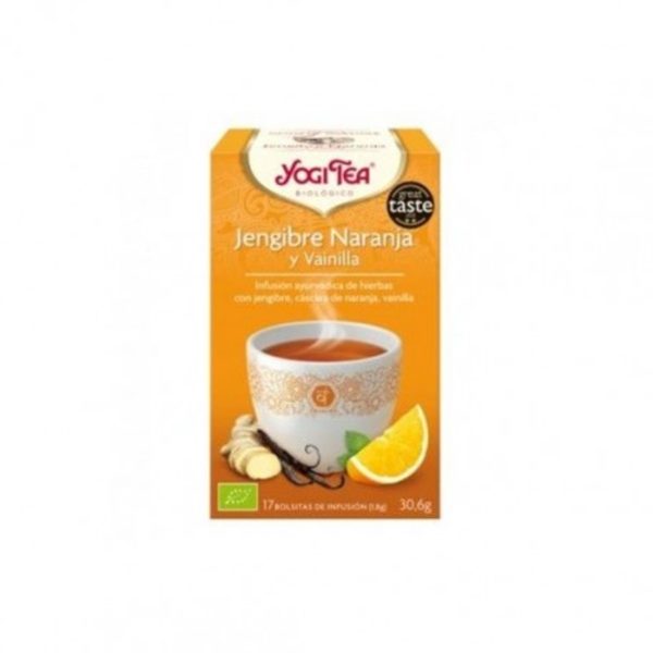 Yogi Tea Gingembre/vanille/orange 17 Sachets – 2g