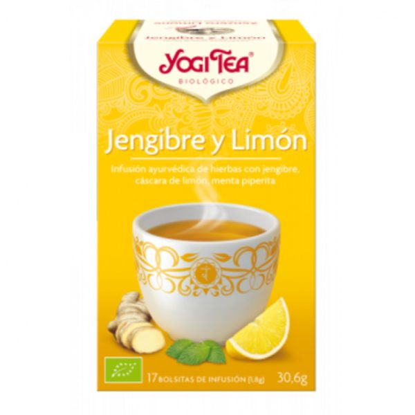 Yogi Tea Gingembre Et Citron 17 Sachets