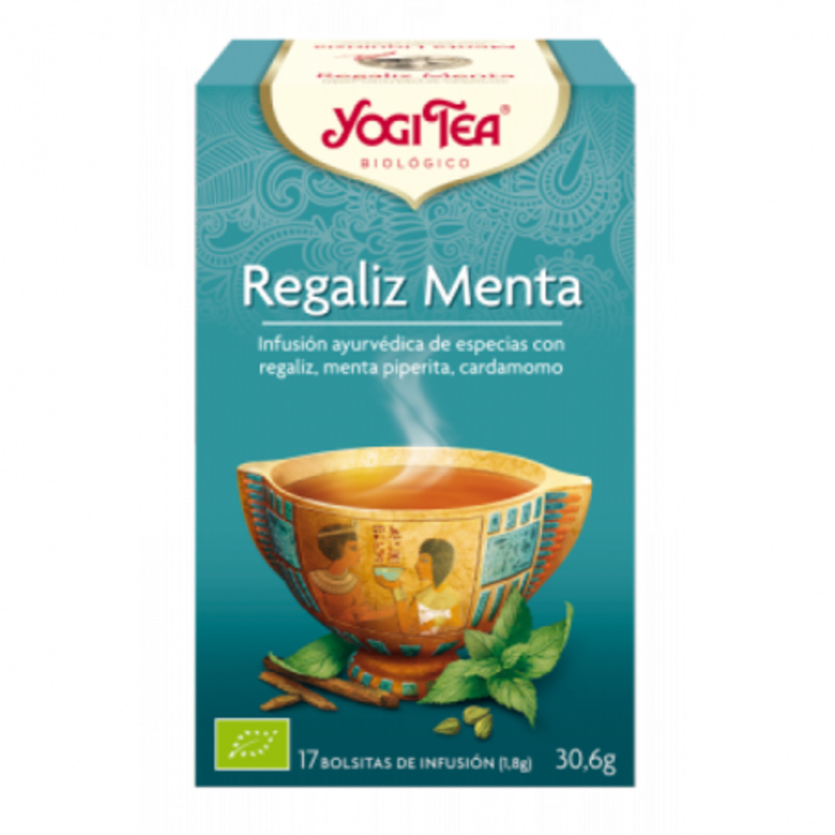 Yogi Tea Regaliz y Menta 17 Filtros 1, – 8g
