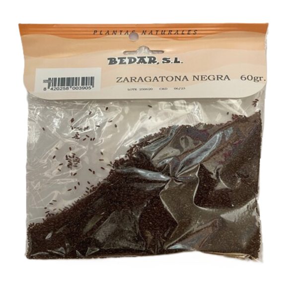 Zaragatona Nera 6 Uds di Bedar – 60g