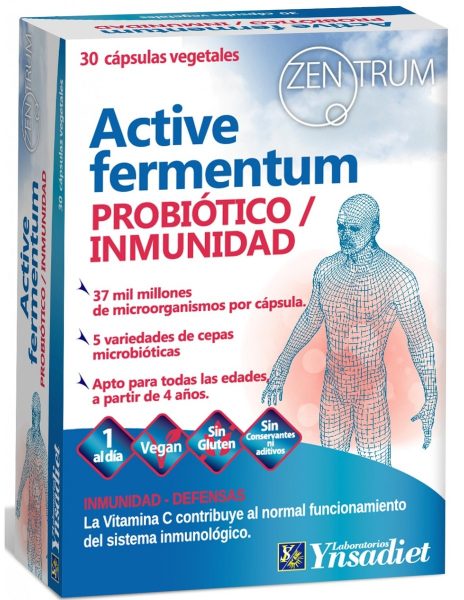 Zentrum Active Fermintiun 30 capsule Ynsadiet