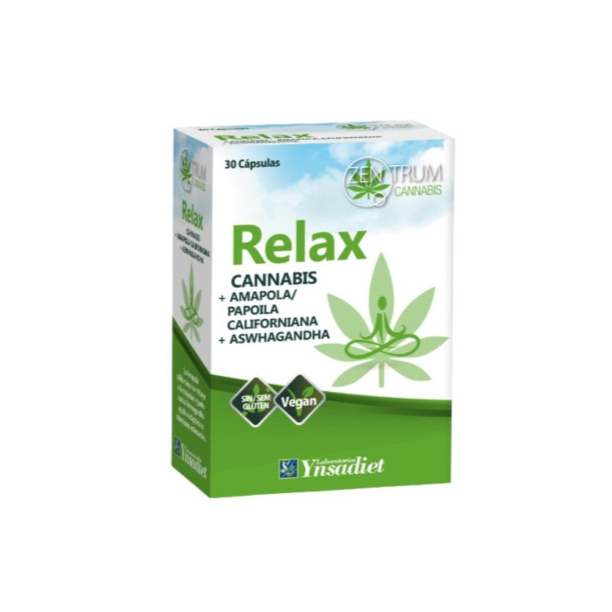 Zentrum Cannabis Relax 30 cápsulas