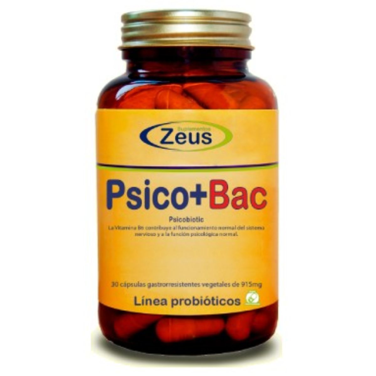ZEUS PSICO+BAC 90 cápsulas