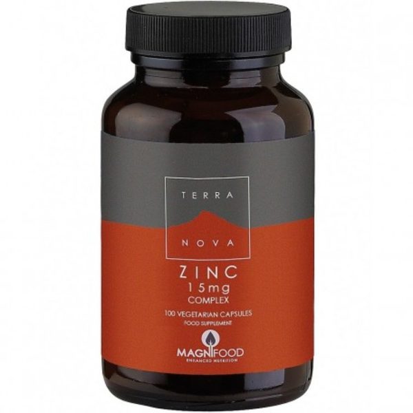 Zinc 15 mg Complex 50 Capsules Terranova