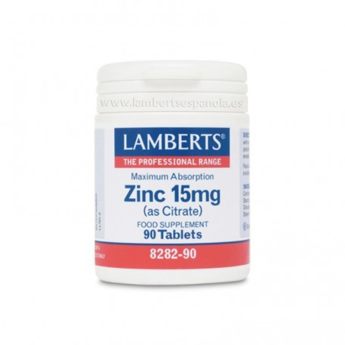 Zinc (Citrato) 15mg 90 Comprimidos Lamberts