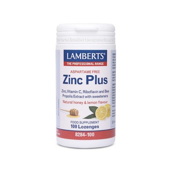 Zinc Plus 100 kau-tabletten Lamberts