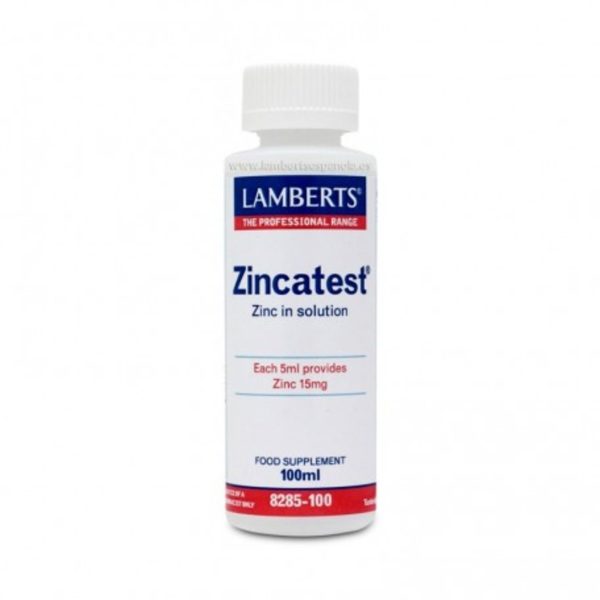 Zincatest vloeibaar Lamberts – 100ml