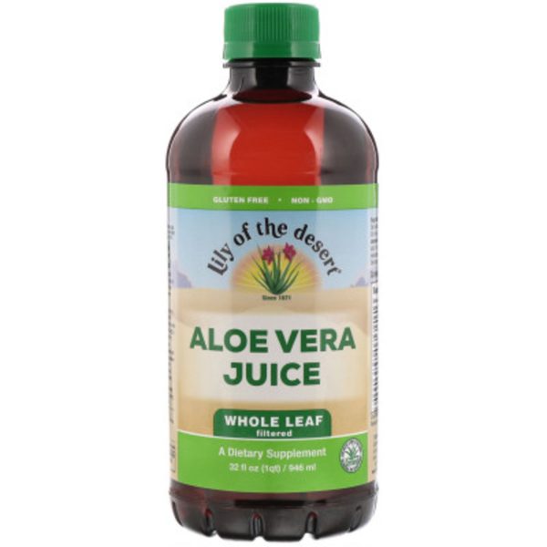Jus Aloe (99,7%) avec Aloesorb Lily Of The Desert – 946ml