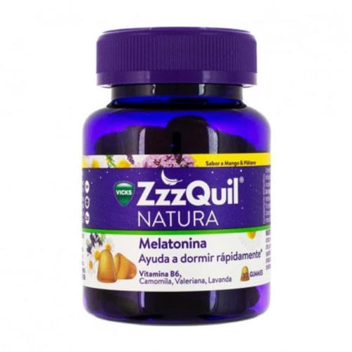 Zzzquil Natura Melatonin ummies Geschmack Mango & Banane – 30g