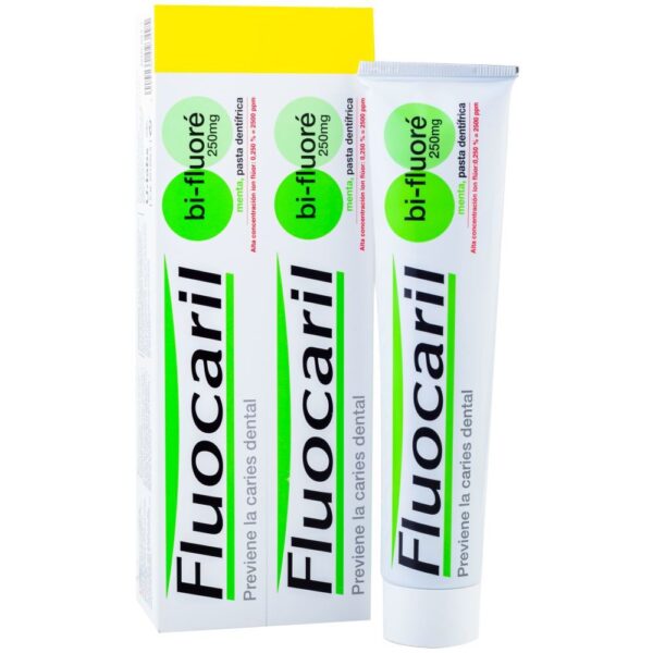 Fluocaril Bi-Fluoré pâte dentifrice anticaries pack 2 x 125 ml