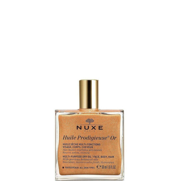 Nuxe Huile Prodigieuse Or droge olie verlichtend gezicht lichaam haar 50 ml
