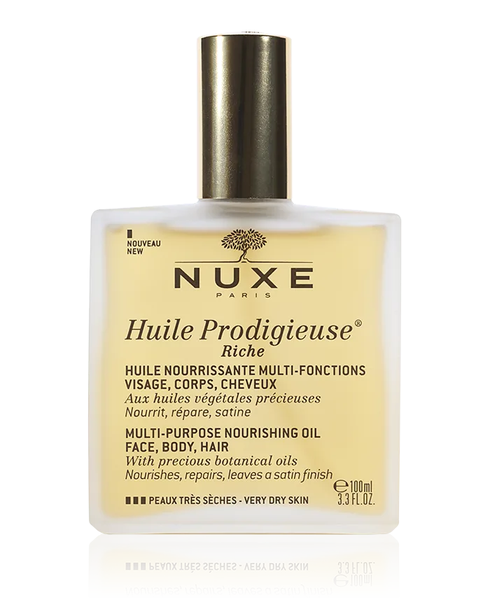 Nuxe Huile Prodigieuse Riche torr olja näringsrik ansikte, kropp och hår 100 ml