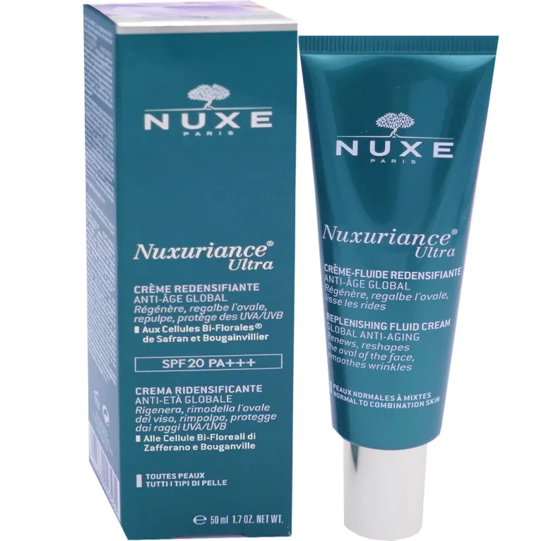 Nuxe Nuxuriance Ultra ikääntymistä vastaan tiivistävä kasvojen kerma SPF20 50 ml