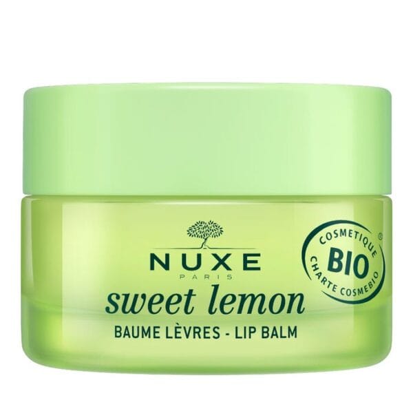 Nuxe baume à lèvres hydratant Meringue de citron en pot 15 ml