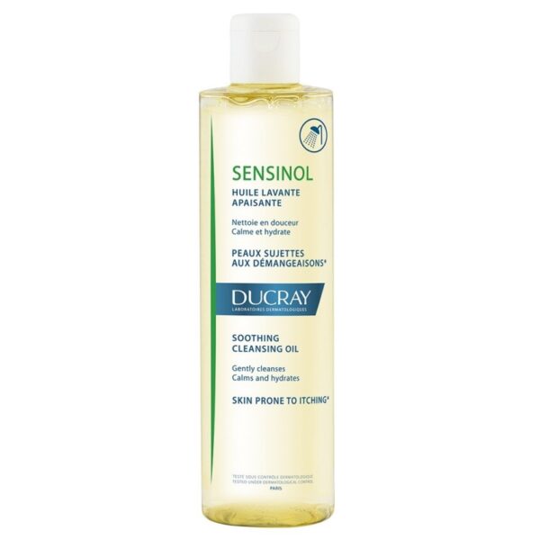 Ducray Sensinol Aceite Limpiador Calmante Piel Sensible con Picor 400 ml