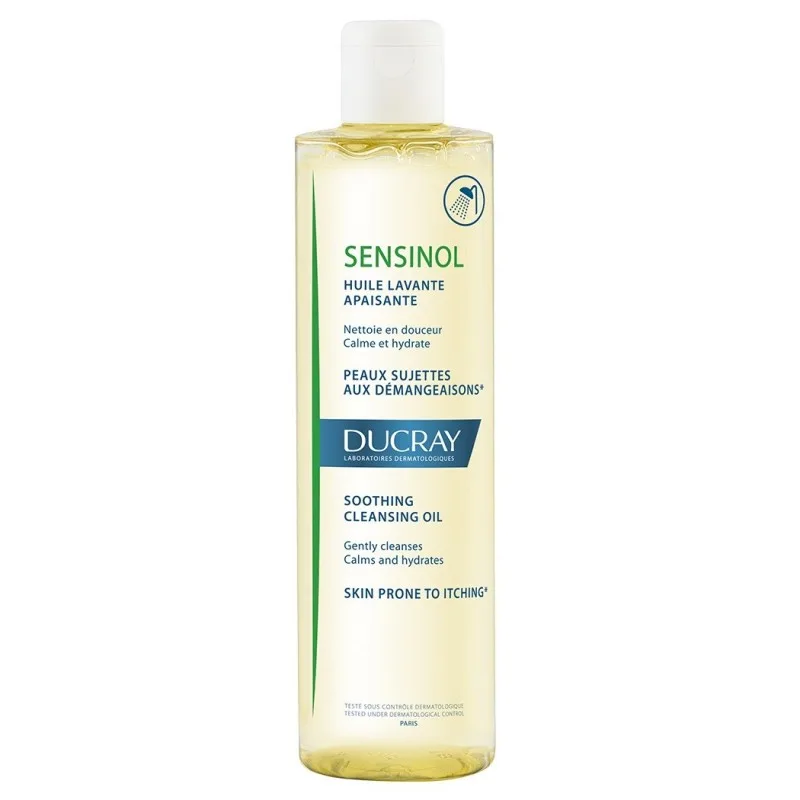 Ducray Sensinol ulje za umirujuće čišćenje osjetljiva koža s svrbežom 400 ml