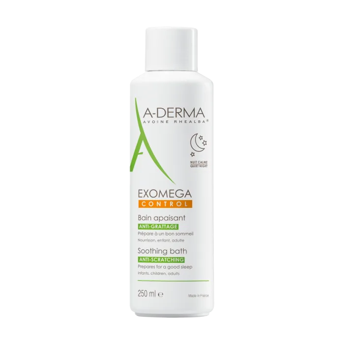 A-Derma Exomega Control upokojujúca kúpeľ pre atópičnú alebo veľmi suchú pokožku 250 ml