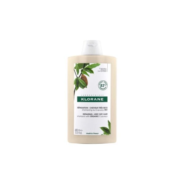 Klorane voedende en herstellende shampoo met cupuaçuboter voor droog haar 400 ml