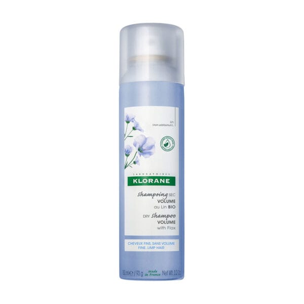 Klorane Shampooing Sec en Spray au Lin Bio Volume 150 ml