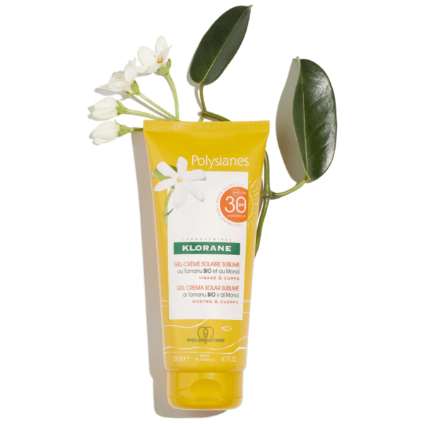 Klorane Polysianes gel‑crema solare sublime SPF30 200 ml