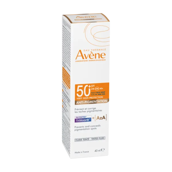 Avène Eau Thermale Flydende ansigts anti-pletter SPF50+ med farve 40 ml