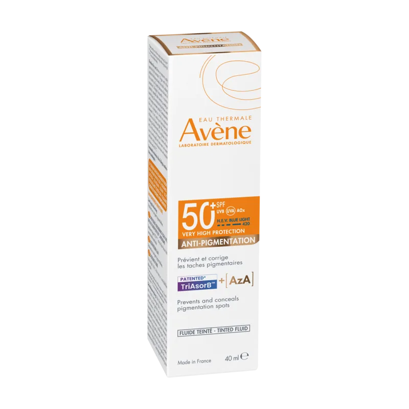 Avène Eau Thermale Fluido facciale antimacchie SPF50+ con colore 40 ml