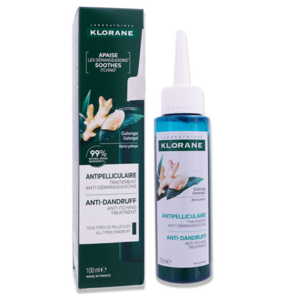 Klorane Traitement antipelliculaire et antiprurigineux à la galanga 100 ml
