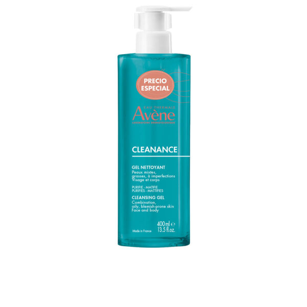 Avène Cleanance Zeepvrije Gezichtsreinigingsgel voor de Vette Huid 200 ml