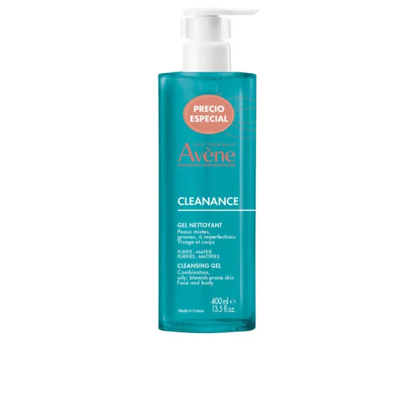 Avène Cleanance Gel Limpiador Facial Sem Sabão Pele Oleosa 200 ml