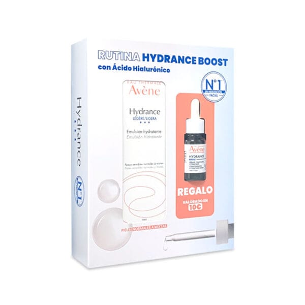 Avène Hydrance Leichte Emulsion 40 ml + Hydrance Boost Konzentriertes Serum Geschenk