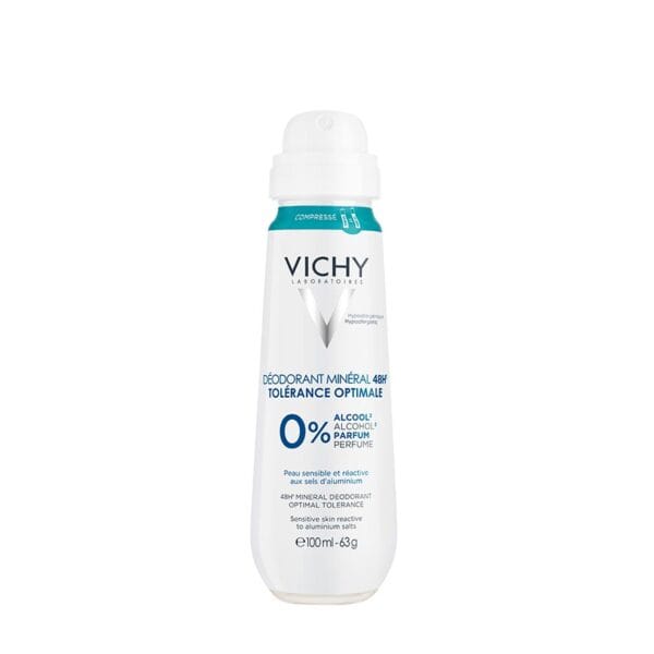 Minerale spray deodorant optimale tolerantie 48 uur 100 ml