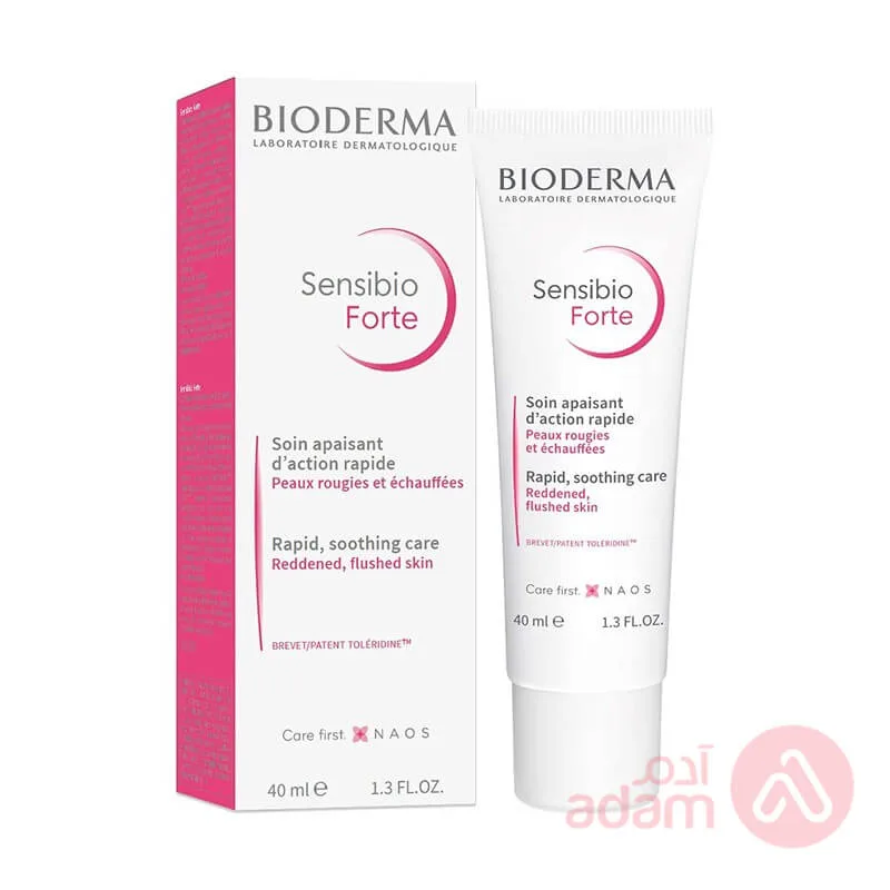 Bioderma Sensibio Forte crema calmante piel sensible 40 ml