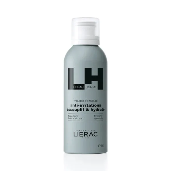 Lierac Homme schuim voor hydraterende scheerbeurt anti-irritaties 150 ml
