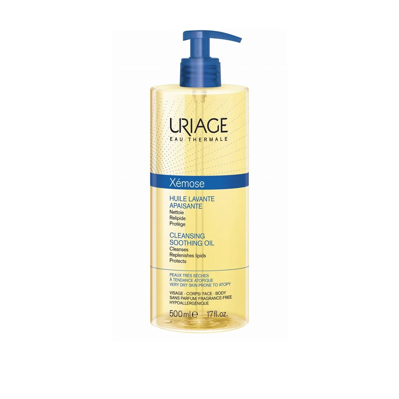 Uriage Xémose Aceite Limpiador Calmante Piel Seca y Atópica 500 ml