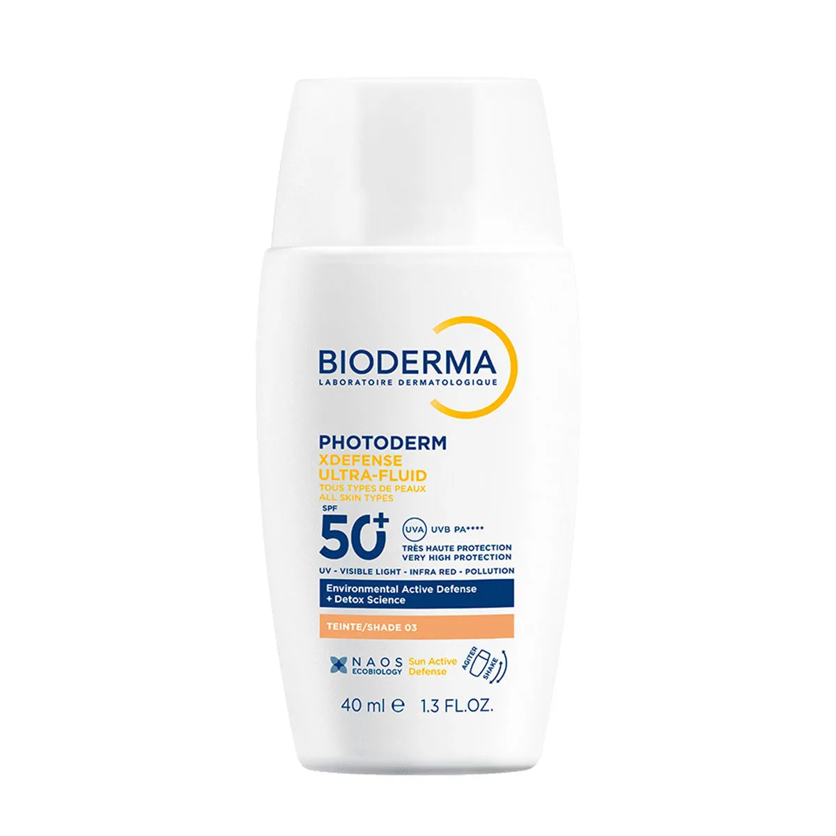 Photoderm XDefense Gezichtsvloeistof met Kleur Toon 03 SPF 50+ 40 ml