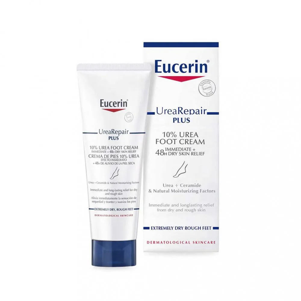 Eucerin UreaRepair Plus reparerande kräm för fötter 10% urea tub 100 ml
