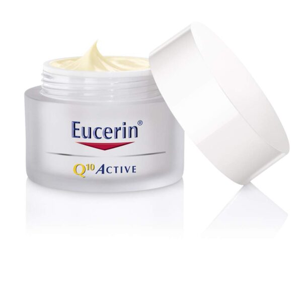 Eucerin Q10 Active crème de jour anti-rides peau sèche et sensible 50 ml
