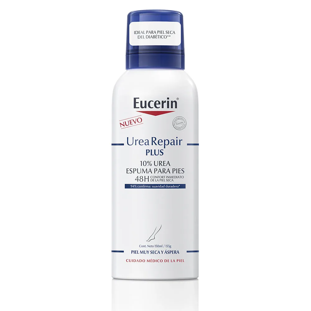 Eucerin UreaRepair Plus Espuma en Aerosol Pies 10% Urea 150 ml