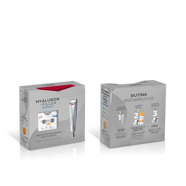 Eucerin Hyaluron-Filler Pack Crema di Giorno SPF30 50 ml + Contorno Occhi 15 ml